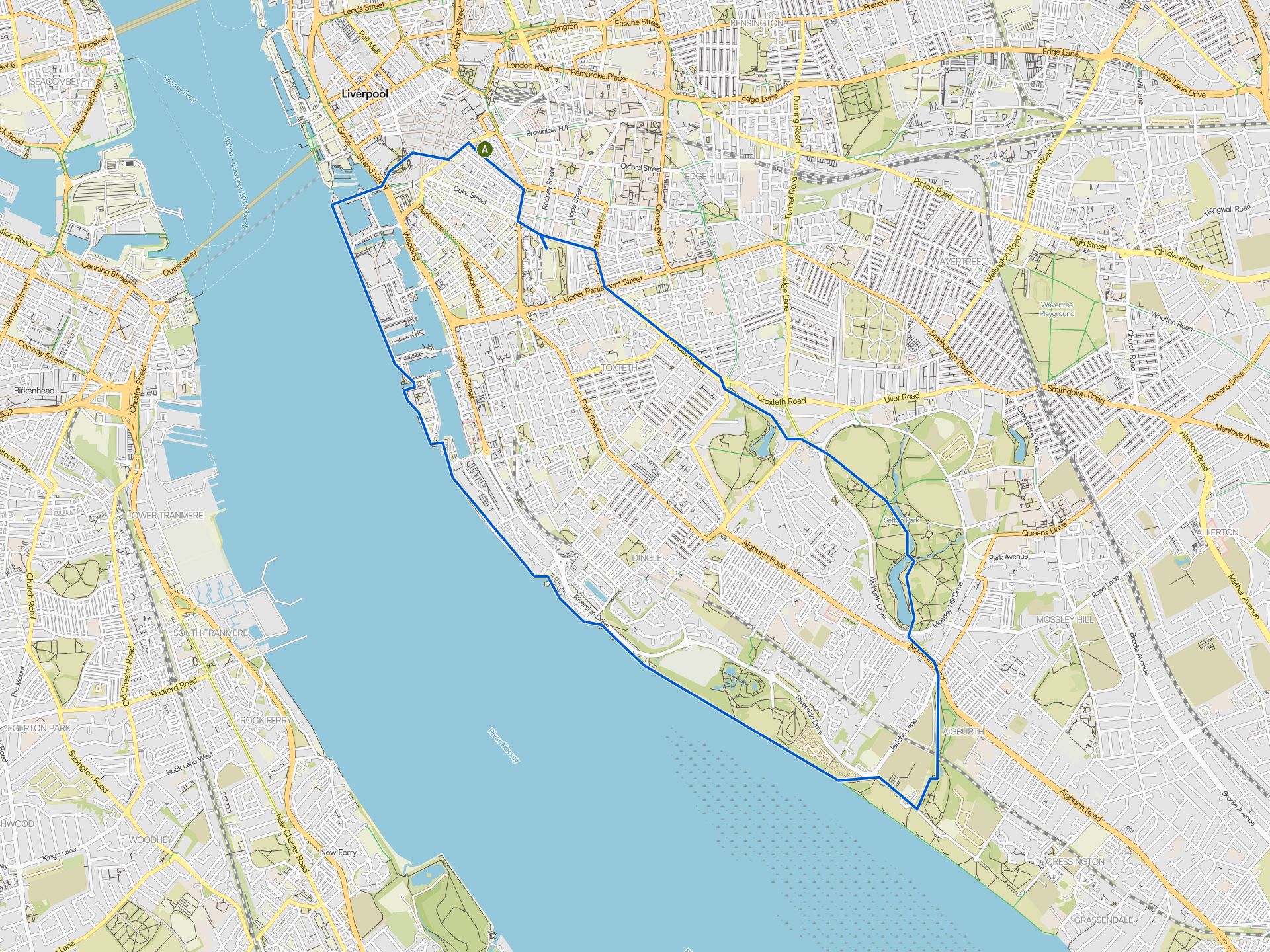The best walks and hikes around Liverpool | Komoot